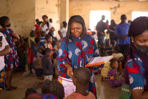 Outreach to IDP Camp in Our Community